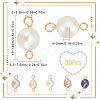 30Pcs Potato Natural Cultured Freshwater Pearl Connector Charms FIND-SC0005-37-2