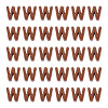 Opaque Acrylic European Beads LS-OACR-TAC0019-006W-2