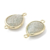 Natural Amazonite Links connectors G-L514-015E-4