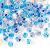 2Bags 200Pcs Transparent Glass Beads GLAA-TA0003-44E-2