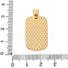 304 Stainless Steel Enamel Pendants STAS-U043-06B-G-3