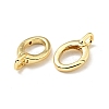 Brass Spring Gate Rings KK-G416-59G-2