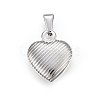 Non-Tarnish 304 Stainless Steel Pendants STAS-P209-46P-1