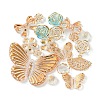 Transparent Acrylic Beads OACR-O006-03B-1