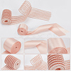 WADORN 1Pc Polyester Invisible Mesh Elastic OCOR-WR0001-23-3