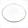 Brass Choker Collar Necklace Making X-BJEW-F132-02S-2