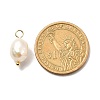 Natural Cultured Freshwater Pearl Pendants PALLOY-JF00942-01-4