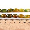 Dyed Natural Agate Beads Strands G-T141-15B-01-5