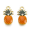 Alloy Enamel Pendants ENAM-T009-50A-RS-2