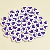 50Pcs Plastic Beads LS-KY-WH0006-03G-1