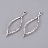 Tibetan Style Oval Links connectors TIBEP-A10954-AS-LF-2