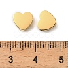 Valentine's Day 304 Stainless Steel Beads SA-E001-02G-03-3