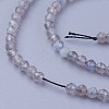Natural Labradorite Beads Strands G-F619-15-3mm-3