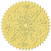 34 Sheets Mandala Self Adhesive Gold Foil Embossed Stickers DIY-WH0509-015-1