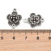 Tibetan Style Alloy Connector Charms AL-CBA8479-09AS-3