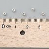 Rack Plating Brass Round Spacer Beads KK-I601-3mm-S-RS-4