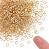 800Pcs 304 Stainless Steel Open Jump Rings STAS-UN0063-23A-G-1
