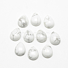 Natural Howlite Cabochons G-R417-10x14-29-1