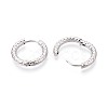 304 Stainless Steel Hoop Earrings STAS-T074-51P-2