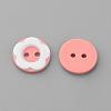 2-Hole Acrylic Buttons BUTT-S020-34-2