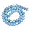 Dyed Natural White Jade Beads Strands GG-CBAD029-A05-8mm-5