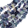 Natural Fluorite Stone Bead Strands G-R192-05-2