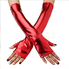 Polyester Long Fingerless Gloves AJEW-WH20018-117D-4