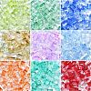100Pcs Baking Paint Transparent Glass Beads DGLA-YW0001-35F-2