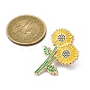 Sunflower Enamel Pins JEWB-P045-02B-G-5