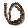 Natural Picasso Jasper Beads Strands G-Q161-C01-02-3