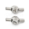 304 Stainless Steel European Clasps STAS-Z115-04P-05-1