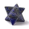 Natural Lapis Lazuli Sculpture Healing Crystal Merkaba Star Ornament G-C110-08A-2