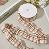 1 Roll Polyester Ruffled Ribbon SRIB-CY0001-14F-3