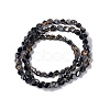 Electroplate Glass Beads Strands EGLA-L038-HR02-2