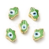 Handmade Evil Eye Lampwork Beads LAMP-F026-03A-4