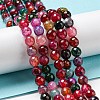 Natural Agate Beads Strands G-C082-A01-15-1