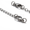 Non-Tarnish 304 Stainless Steel Chain Extender X-STAS-O083-07-2