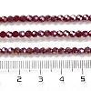 Opaque Glass Beads Stands EGLA-A035-P3mm-B02-4