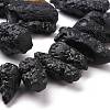 Natural Tektite Beads Strands G-K419-02C-3