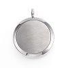 316 Surgical Stainless Steel Diffuser Locket Pendants STAS-H342-57P-3