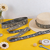 Ethnic Style Polyester Ribbon OCOR-WH0003-084B-4