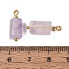 Natural Fluorite Pendants GG-N004-01G-03-3