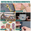6Bundles 6 Colors Polyester Embroidery Floss OCOR-YW0001-24B-6