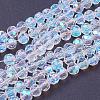 Electroplate Glass Beads Strands EGLA-J042-6mm-AB03-2