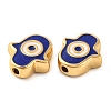 Rack Plating Brass Beads KK-H486-03G-02-2