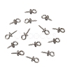 Tarnish Resistant 304 Stainless Steel Screw Eye Pin Peg Bails STAS-E076-05-1