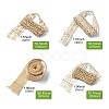 Braided Burlap Ribbon OCOR-YW0001-08-3