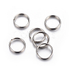 Tarnish Resistant 304 Stainless Steel Split Rings STAS-P223-22P-07-1