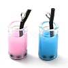Translucent Resin Pendants RESI-D067-01D-2