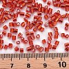 8/0 Glass Bugle Beads SEED-S032-07A-25-4